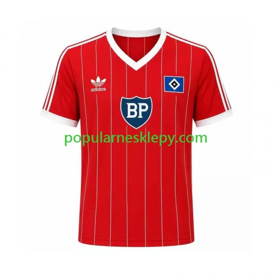 Koszulka Krótka Męska Hamburger SV Drugi strój Retro 1984