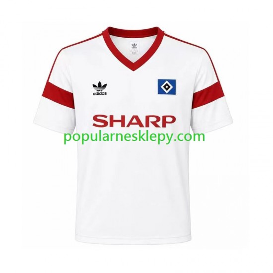 Koszulka Krótka Męska Hamburger SV Pierwszy strój Retro 1988