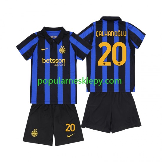 Koszulka Krótka dla Dzieci Inter Mediolan Pierwszy strój Hakan Calhanoglu 20 2026-2027 Koszulka Krótka dla Dzieci Inter Mediolan Pierwszy strój Hakan Calhanoglu 20 2026-2027