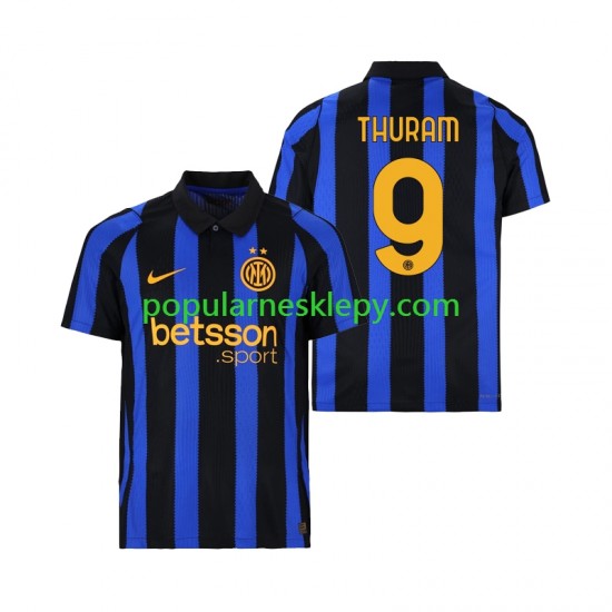 Koszulka Krótka Męska Inter Mediolan Pierwszy strój Marcus Thuram 9 2026-2027