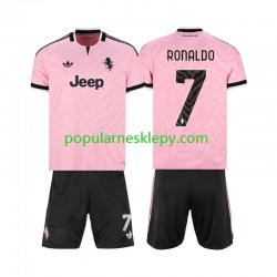 Koszulka Krótka dla Dzieci Juventus Drugi strój Cristiano Ronaldo 7 2026-2027