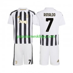 Koszulka Krótka dla Dzieci Juventus Pierwszy strój Cristiano Ronaldo 7 2026-2027