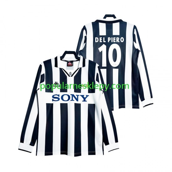 Koszulka Długi Męska Juventus Pierwszy strój DEL PIERO 10 Retro 1997