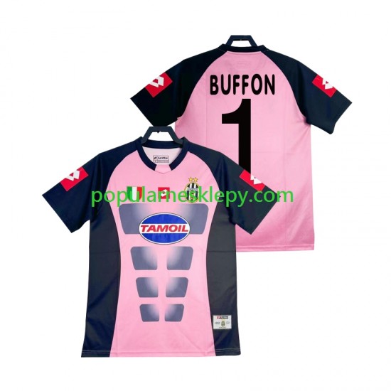 Koszulka Krótka Męska Bramkarz Juventus Drugi strój Buffon 1 Retro 2002-2003