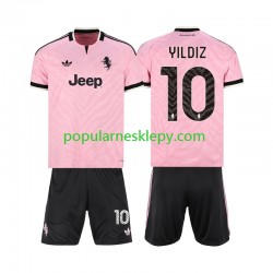 Koszulka Krótka dla Dzieci Juventus Drugi strój Kenan Yildiz 10 2026-2027
