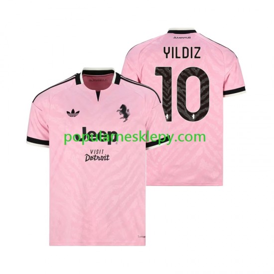 Koszulka Krótka Męska Juventus Drugi strój Kenan Yildiz 10 2026-2027