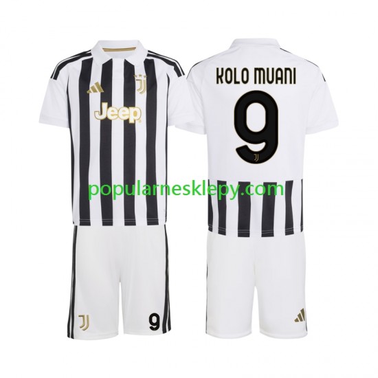 Koszulka Krótka dla Dzieci Juventus Pierwszy strój Randal Kolo Muani 9 2026-2027