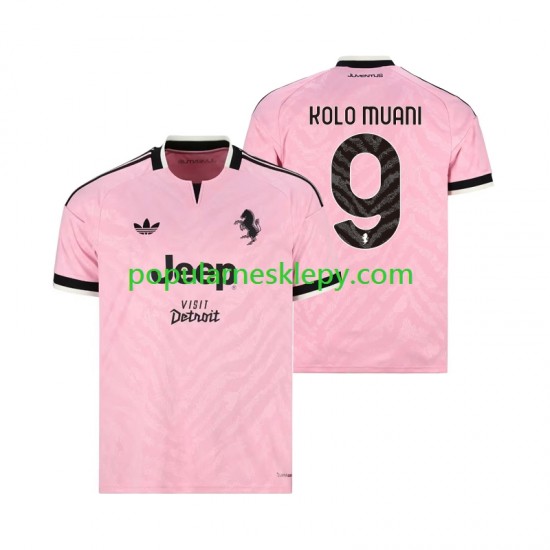 Koszulka Krótka Męska Juventus Drugi strój Randal Kolo Muani 9 2026-2027