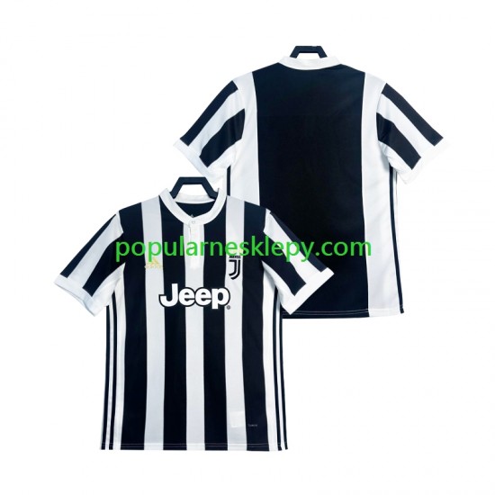 Koszulka Krótka Męska Juventus Pierwszy strój Retro 2017 2018
