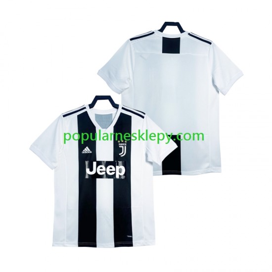 Koszulka Krótka Męska Juventus Pierwszy strój Retro 2018 2019