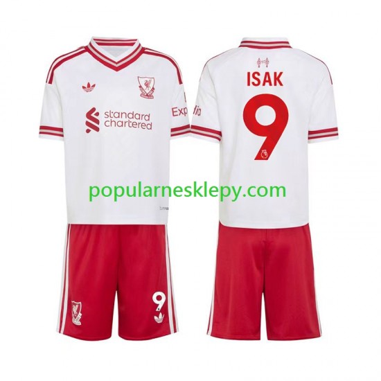 Koszulka Krótka dla Dzieci Liverpool Drugi strój Alexander Isak 9 2026-2027