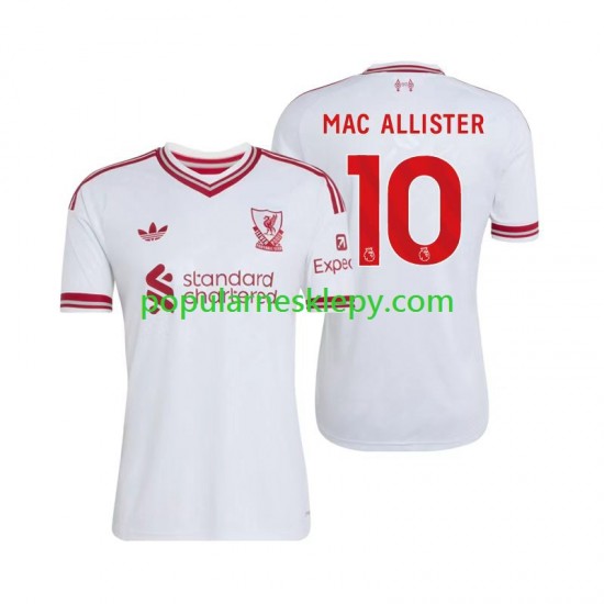 Koszulka Krótka Męska Liverpool Drugi strój Alexis Mac Allister 10 2026-2027