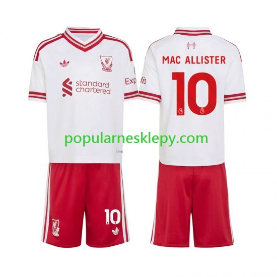 Koszulka Krótka dla Dzieci Liverpool Drugi strój Alexis Mac Allister 10 2026-2027 Koszulka Krótka dla Dzieci Liverpool Drugi strój Alexis Mac Allister 10 2026-2027