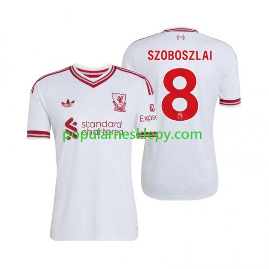 Koszulka Krótka Męska Liverpool Drugi strój Dominik Szoboszlai 8 2026-2027