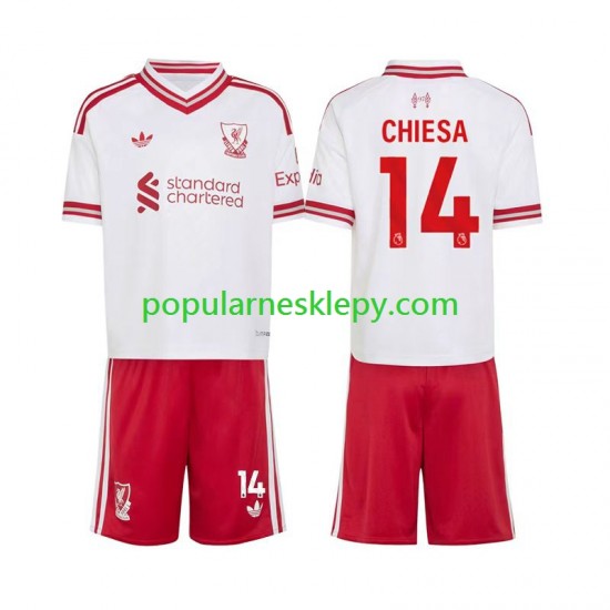 Koszulka Krótka dla Dzieci Liverpool Drugi strój Federico Chiesa 14 2026-2027