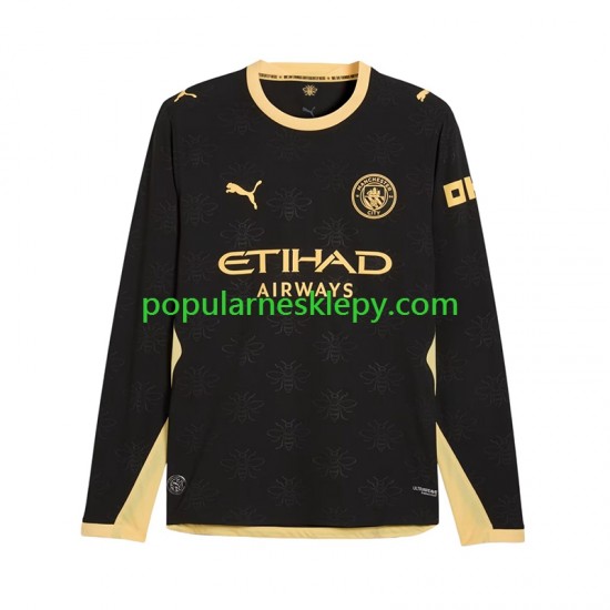 Koszulka Długi Męska Manchester City Drugi strój 2026-2027