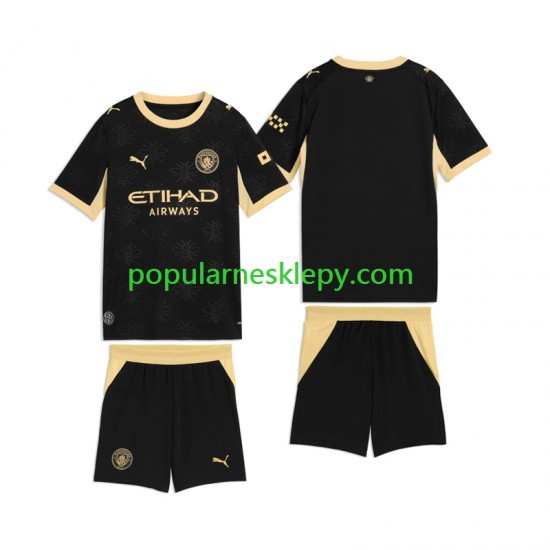 Koszulka Krótka dla Dzieci Manchester City Drugi strój 2026-2027