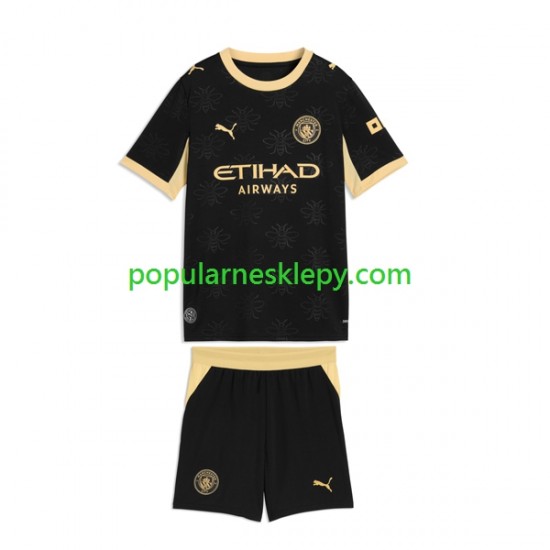 Koszulka Krótka dla Dzieci Manchester City Drugi strój 2026-2027