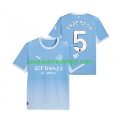 Koszulka Krótka Męska Manchester City Pierwszy strój Elliot Anderson 5 2026-2027
