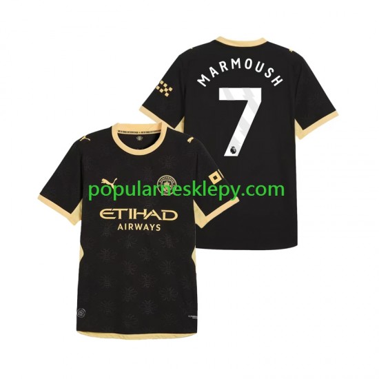 Koszulka Krótka Męska Manchester City Drugi strój Omar Marmoush 7 2026-2027