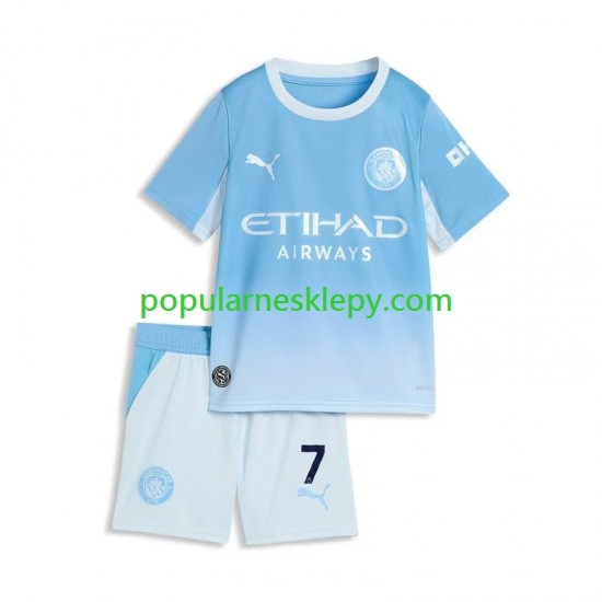 Koszulka Krótka dla Dzieci Manchester City Pierwszy strój Omar Marmoush 7 2026-2027