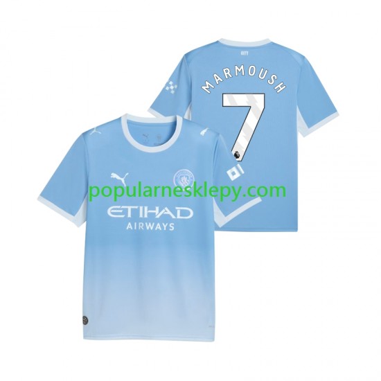 Koszulka Krótka Męska Manchester City Pierwszy strój Omar Marmoush 7 2026-2027