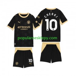 Koszulka Krótka dla Dzieci Manchester City Drugi strój Rayan Cherki 10 2026-2027