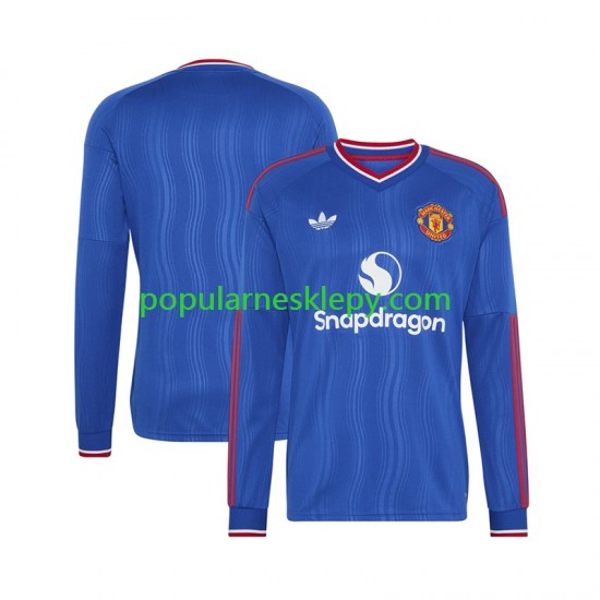 Koszulka Długi Męska Manchester United Drugi strój 2026-2027