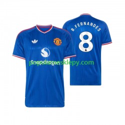 Koszulka Krótka Męska Manchester United Drugi strój Bruno Fernandes 8 2026-2027