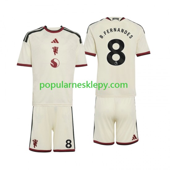 Koszulka Krótka dla Dzieci Manchester United Trzeci strój Bruno Fernandes 8 2026-2027 Koszulka Krótka dla Dzieci Manchester United Trzeci strój Bruno Fernandes 8 2026-2027