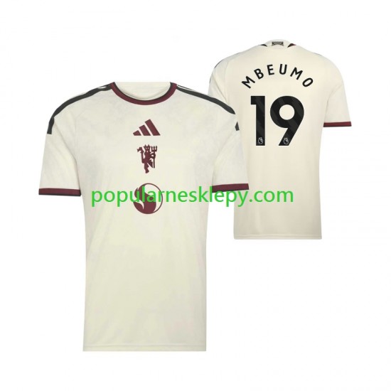 Koszulka Krótka Męska Manchester United Trzeci strój Bryan Mbeumo 19 2026-2027