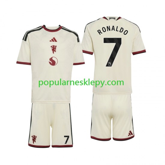 Koszulka Krótka dla Dzieci Manchester United Trzeci strój Cristiano Ronaldo 7 2026-2027 Koszulka Krótka dla Dzieci Manchester United Trzeci strój Cristiano Ronaldo 7 2026-2027
