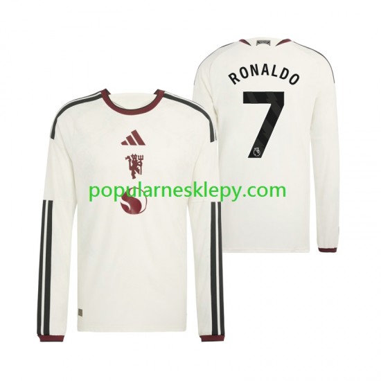 Koszulka Długi Męska Manchester United Trzeci strój Cristiano Ronaldo 7 2026-2027