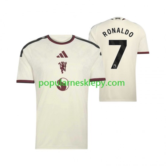 Koszulka Krótka Męska Manchester United Trzeci strój Cristiano Ronaldo 7 2026-2027