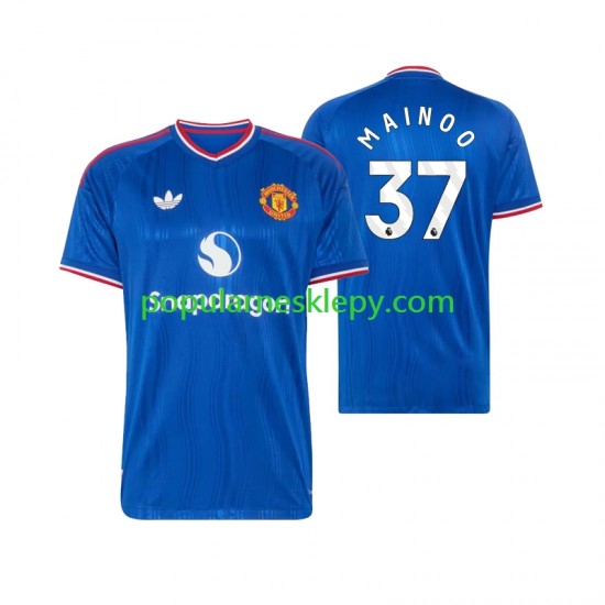 Koszulka Krótka Męska Manchester United Drugi strój Kobbie Mainoo 37 2026-2027