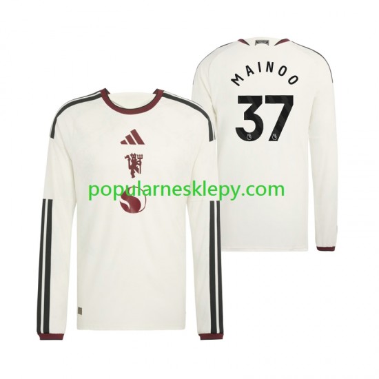 Koszulka Długi Męska Manchester United Trzeci strój Kobbie Mainoo 37 2026-2027