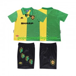 Koszulka Krótka dla Dzieci Manchester United Trzeci strój Retro 1992 1994