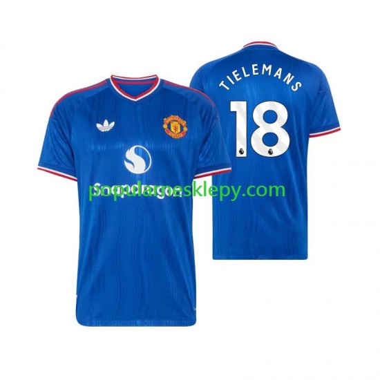 Koszulka Krótka Męska Manchester United Drugi strój Youri Tielemans 18 2026-2027