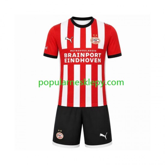Koszulka Krótka dla Dzieci PSV Eindhoven Pierwszy strój 2026-2027