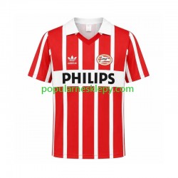 Koszulka Krótka Męska PSV Eindhoven Pierwszy strój Retro 1990 Koszulka Krótka Męska PSV Eindhoven Pierwszy strój Retro 1990