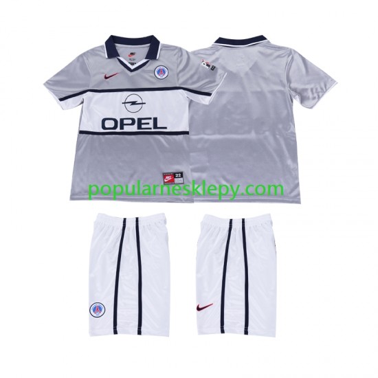 Koszulka Krótka dla Dzieci Paris Saint-Germain Drugi strój Retro 2000 2001