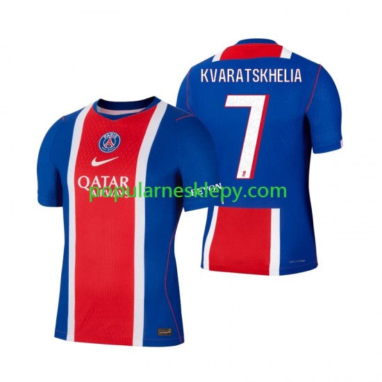 Koszulka Krótka Męska Paris Saint-Germain Pierwszy strój Khvicha Kvaratskhelia 7 2026-2027