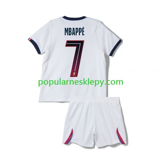 Koszulka Krótka dla Dzieci Paris Saint-Germain Drugi strój Kylian Mbappe 7 2026-2027