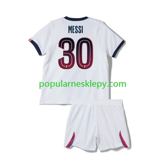 Koszulka Krótka dla Dzieci Paris Saint-Germain Drugi strój Lionel Messi 30 2026-2027