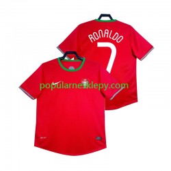 Koszulka Krótka Męska Reprezentacji Portugalii Pierwszy strój Cristiano Ronaldo 7 Retro 2012