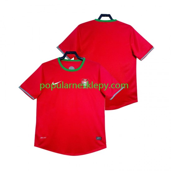Koszulka Krótka Męska Reprezentacji Portugalii Pierwszy strój Retro 2012