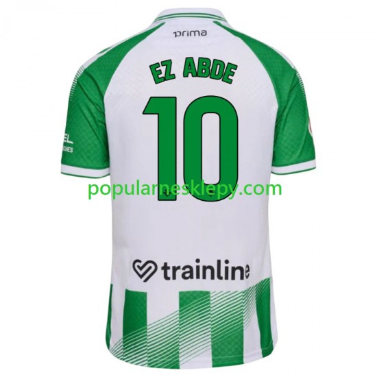 Koszulka Krótka Męska Real Betis Pierwszy strój Abde Ezzalzouli 10 2026-2027