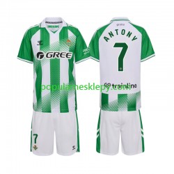 Koszulka Krótka dla Dzieci Real Betis Pierwszy strój Anthoy 7 2026-2027