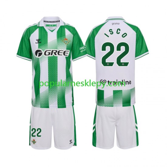 Koszulka Krótka dla Dzieci Real Betis Pierwszy strój Isco 22 2026-2027