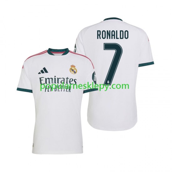 Koszulka Krótka Męska Real Madryt Pierwszy strój Cristiano Ronaldo 7 2026-2027
